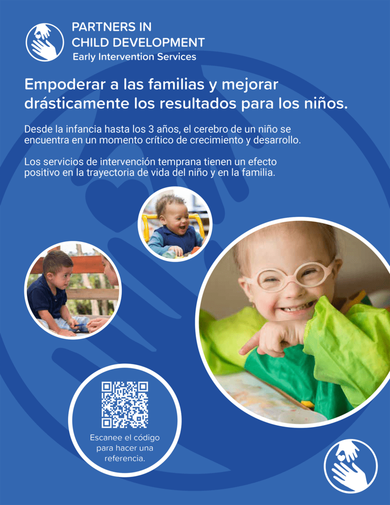 Early Intervention Services Brochure thumbnail - Spanish